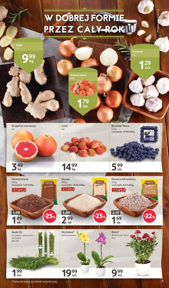 Gazetka promocyjna Tesco str. 3