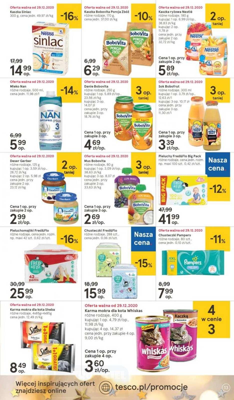 Gazetka promocyjna Tesco str. 13
