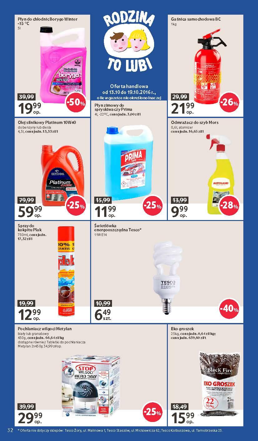 Gazetka promocyjna Tesco str. 32