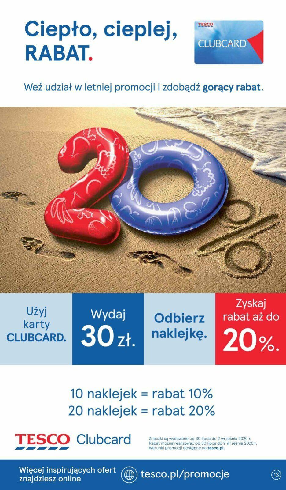 Gazetka promocyjna Tesco str. 13