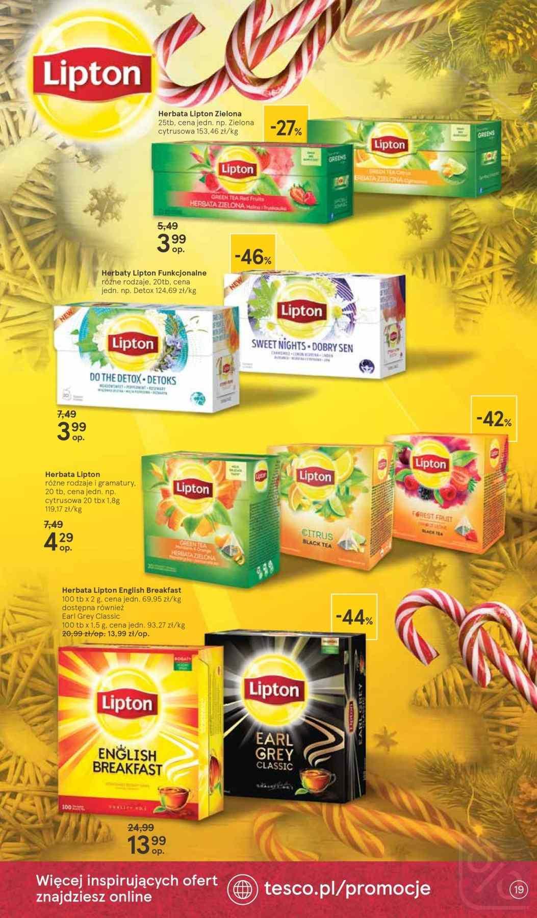 Gazetka promocyjna Tesco str. 19