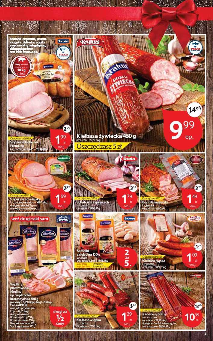 Gazetka promocyjna Tesco str. 5
