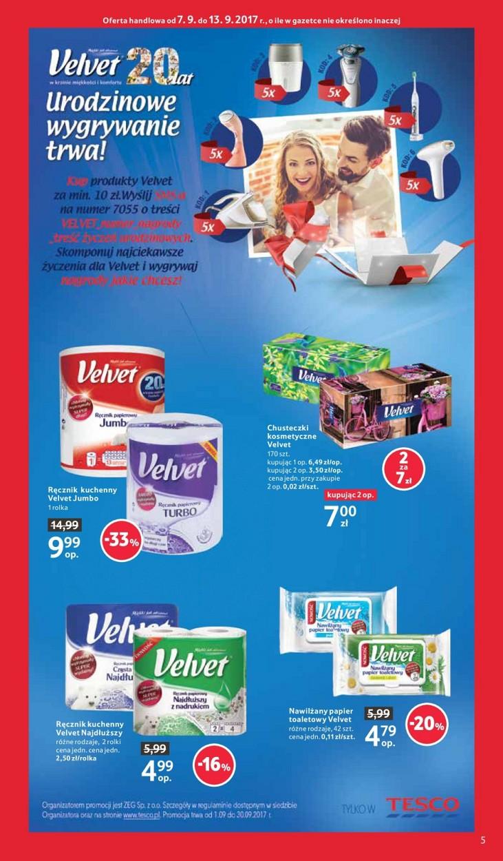 Gazetka promocyjna Tesco str. 5