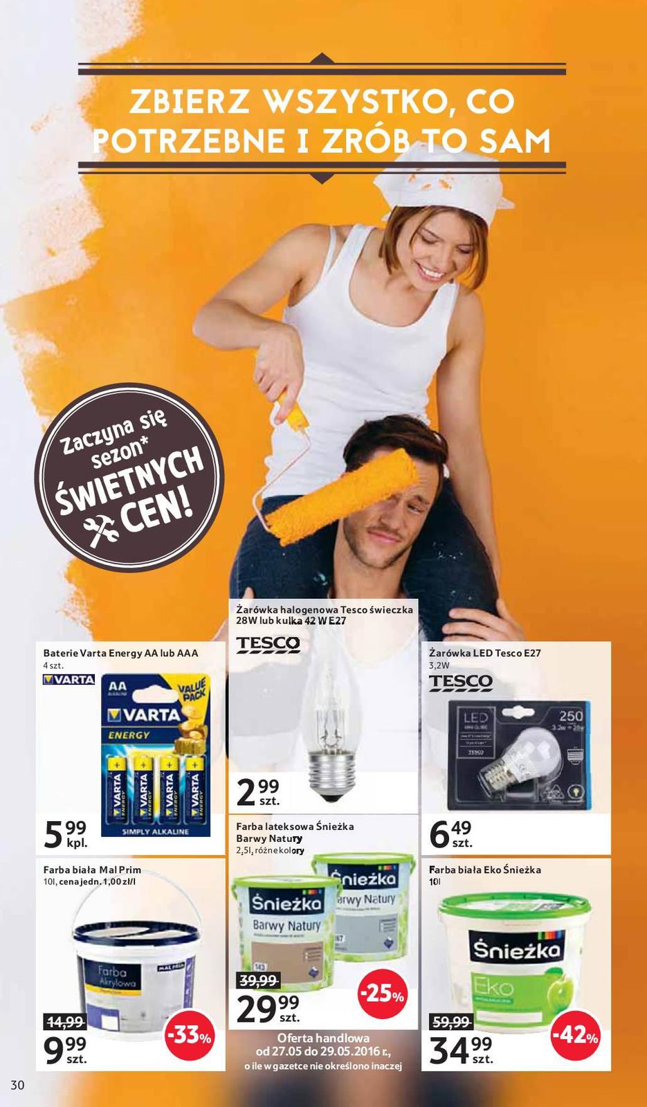 Gazetka promocyjna Tesco str. 30