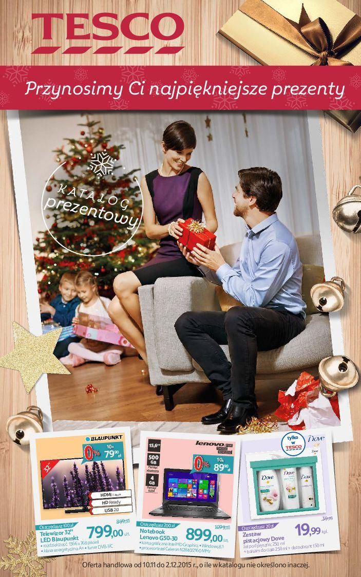 Gazetka promocyjna Tesco str. 1