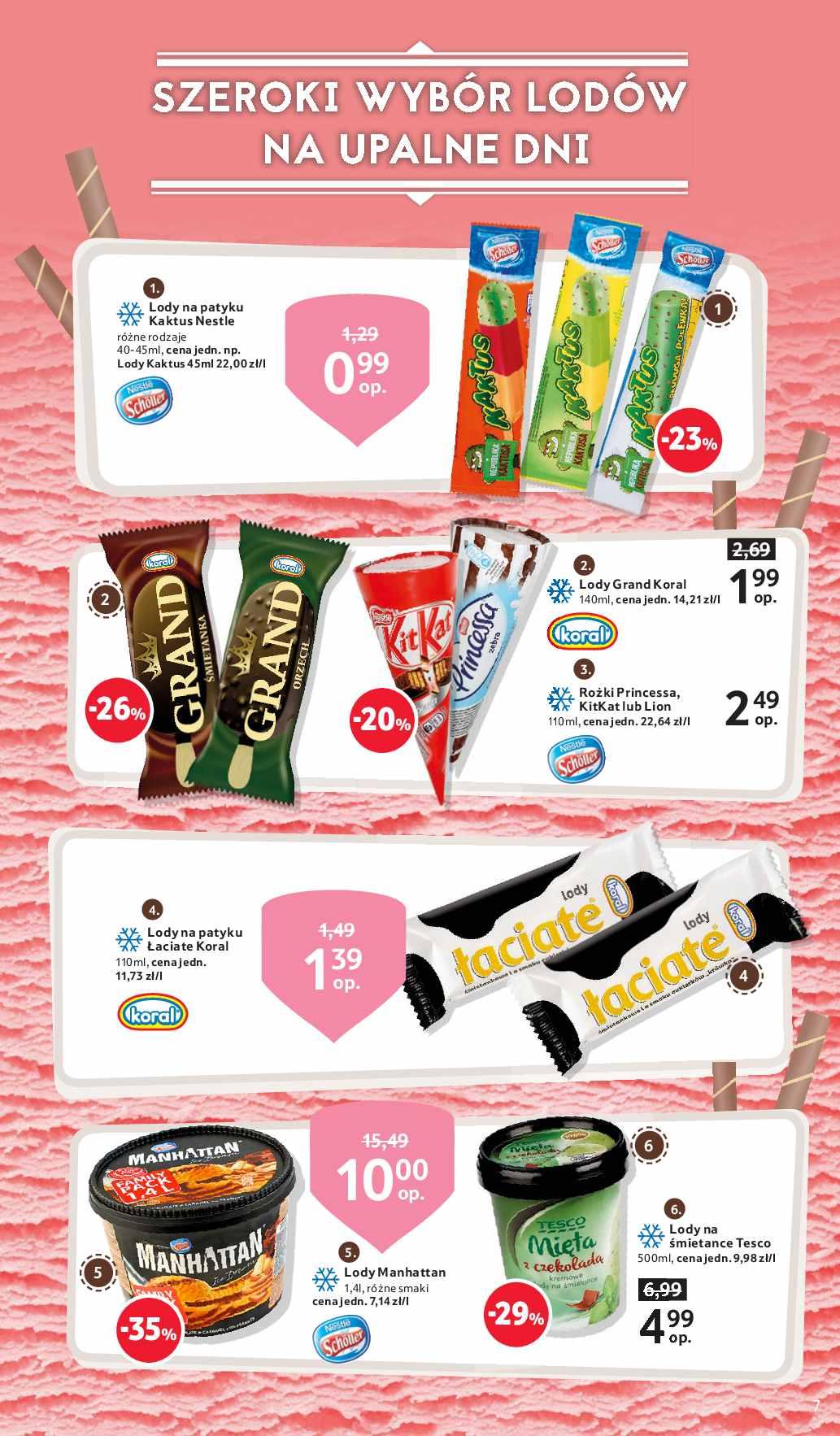 Gazetka promocyjna Tesco str. 7