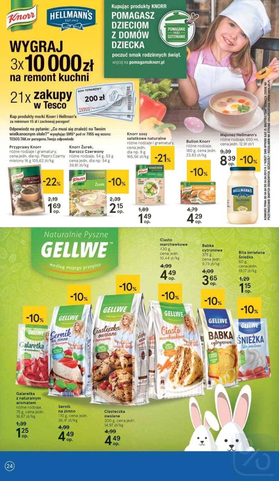 Gazetka promocyjna Tesco str. 24