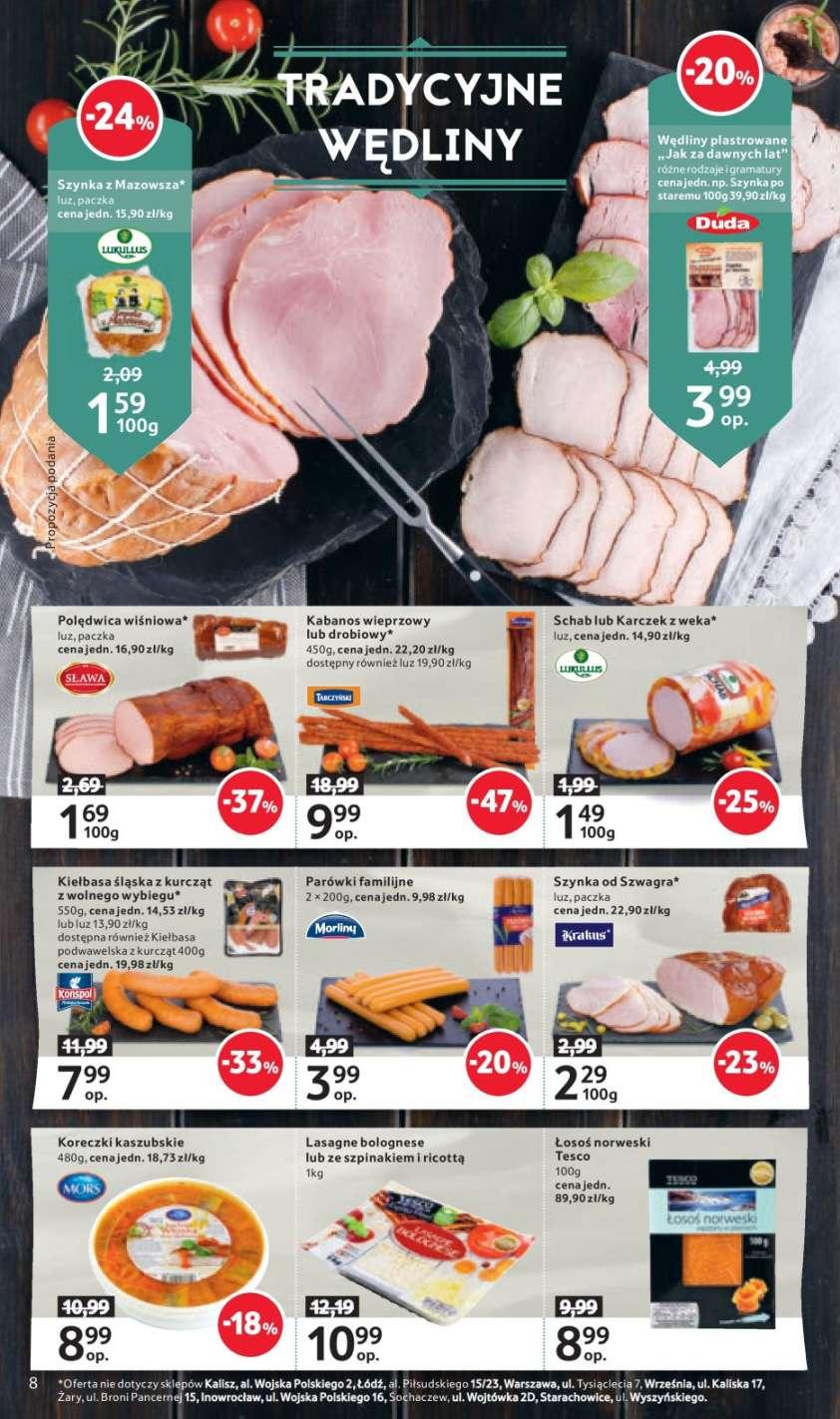 Gazetka promocyjna Tesco str. 8