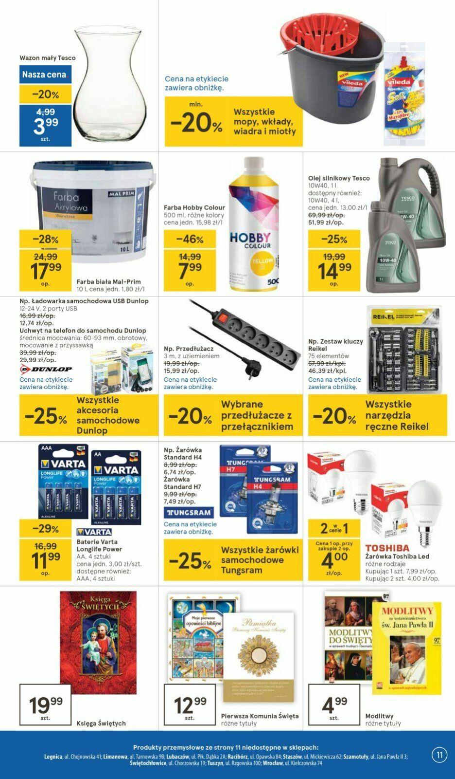 Gazetka promocyjna Tesco str. 11