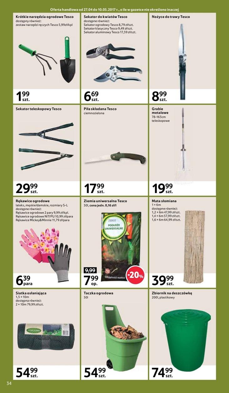 Gazetka promocyjna Tesco str. 34