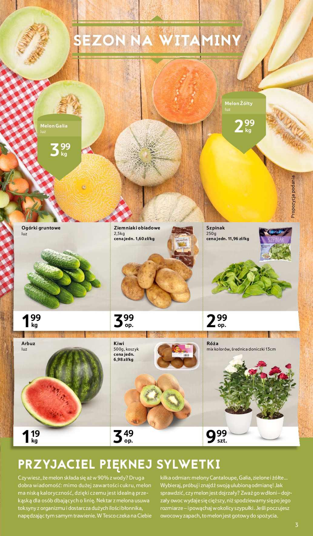 Gazetka promocyjna Tesco str. 3