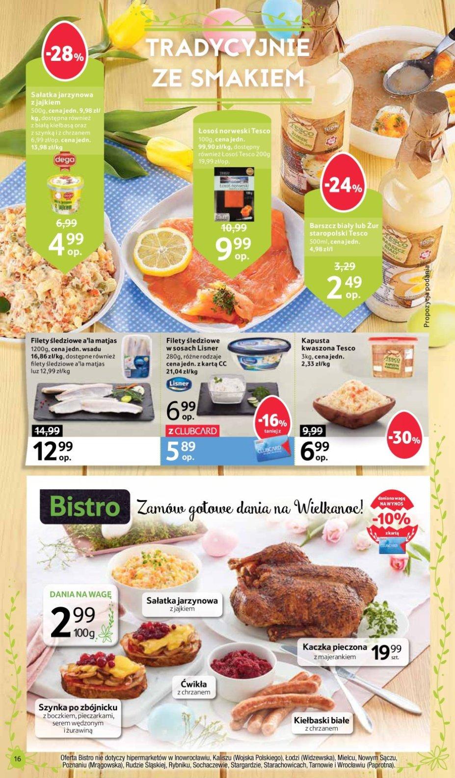 Gazetka promocyjna Tesco str. 16