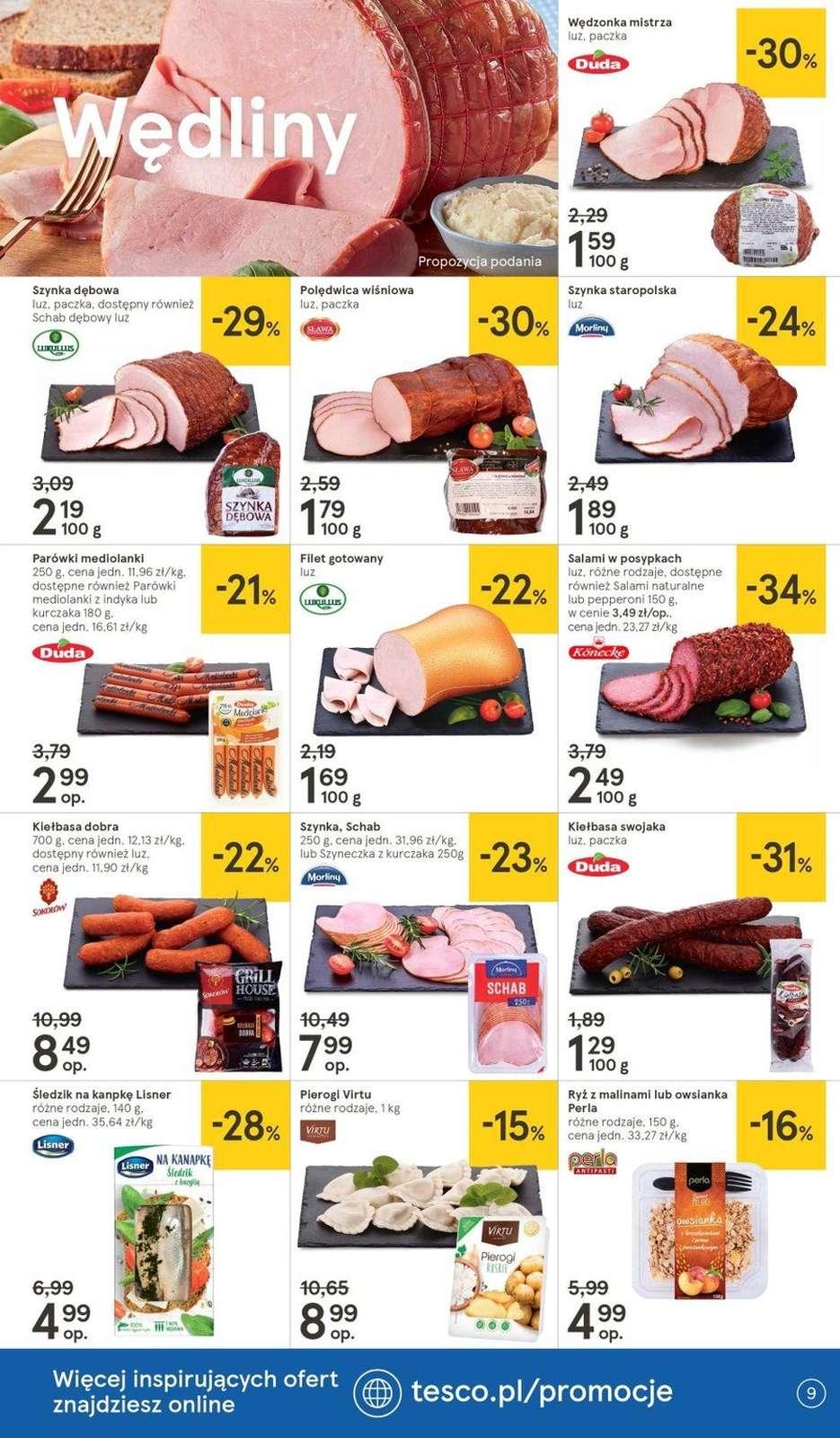 Gazetka promocyjna Tesco str. 9