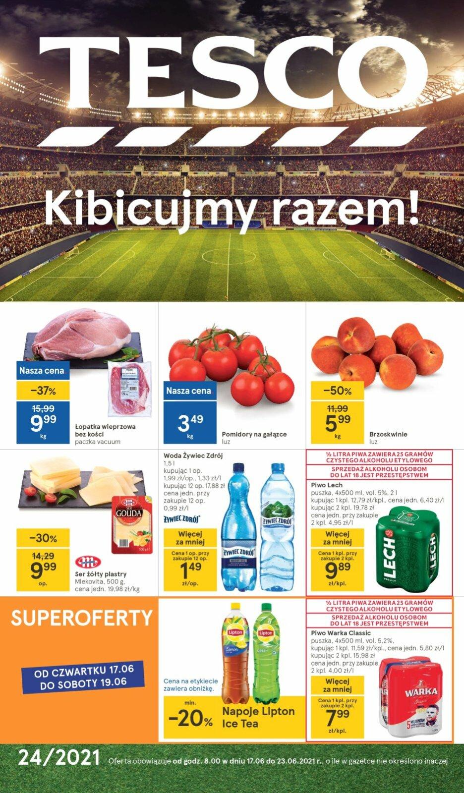 Gazetka promocyjna Tesco str. 1