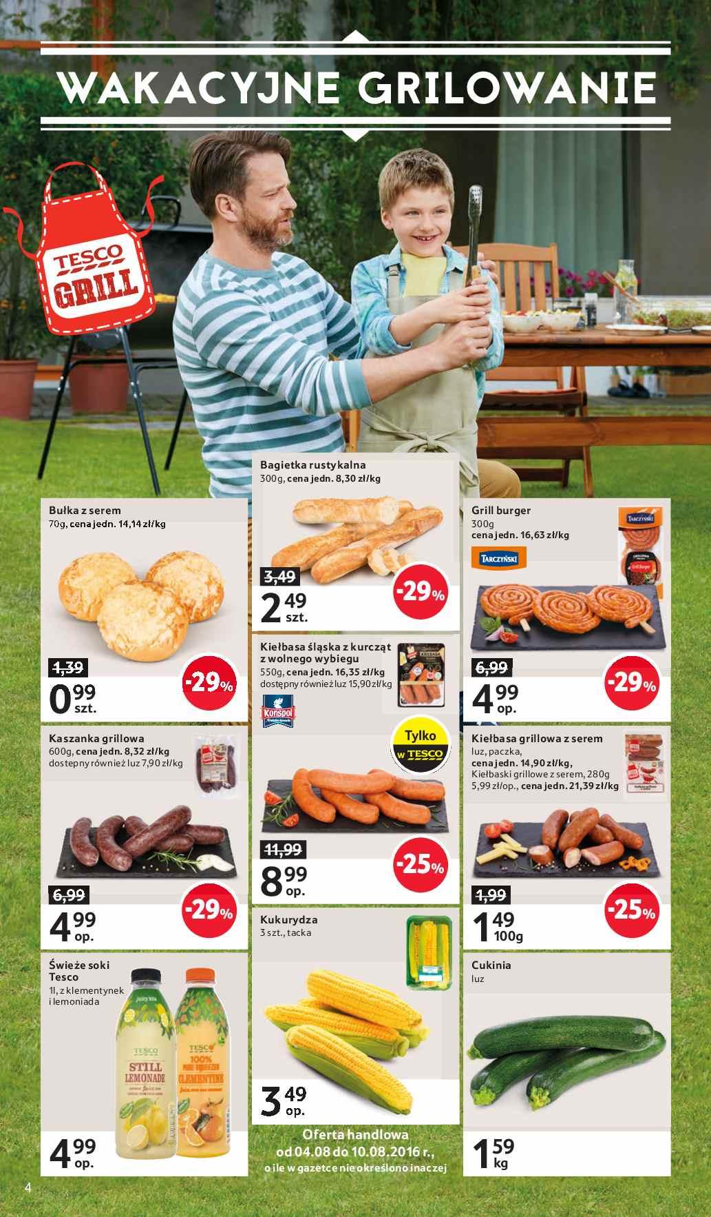 Gazetka promocyjna Tesco str. 4