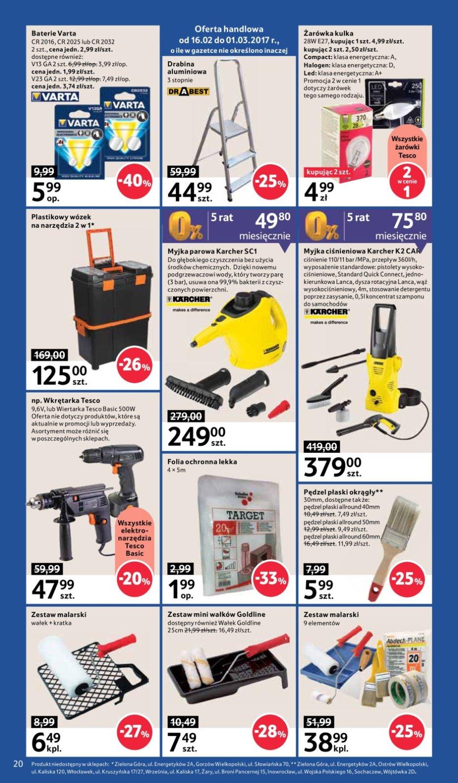 Gazetka promocyjna Tesco str. 20