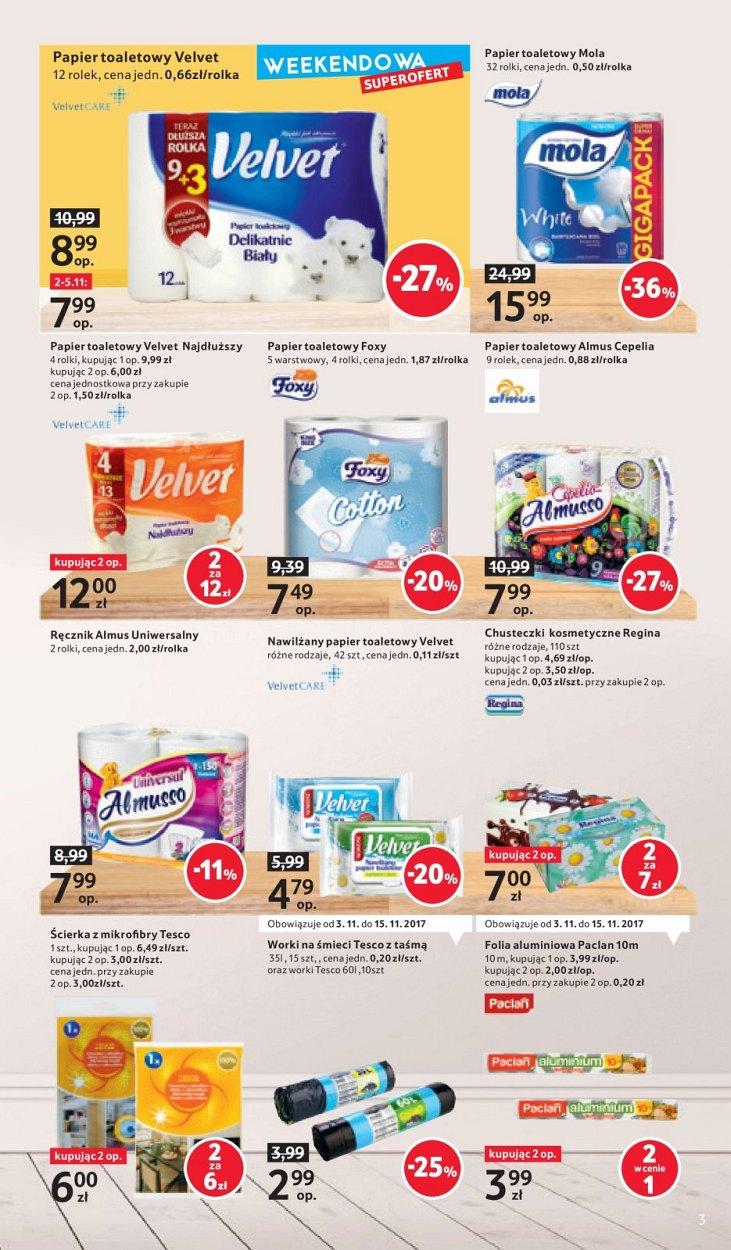 Gazetka promocyjna Tesco str. 3