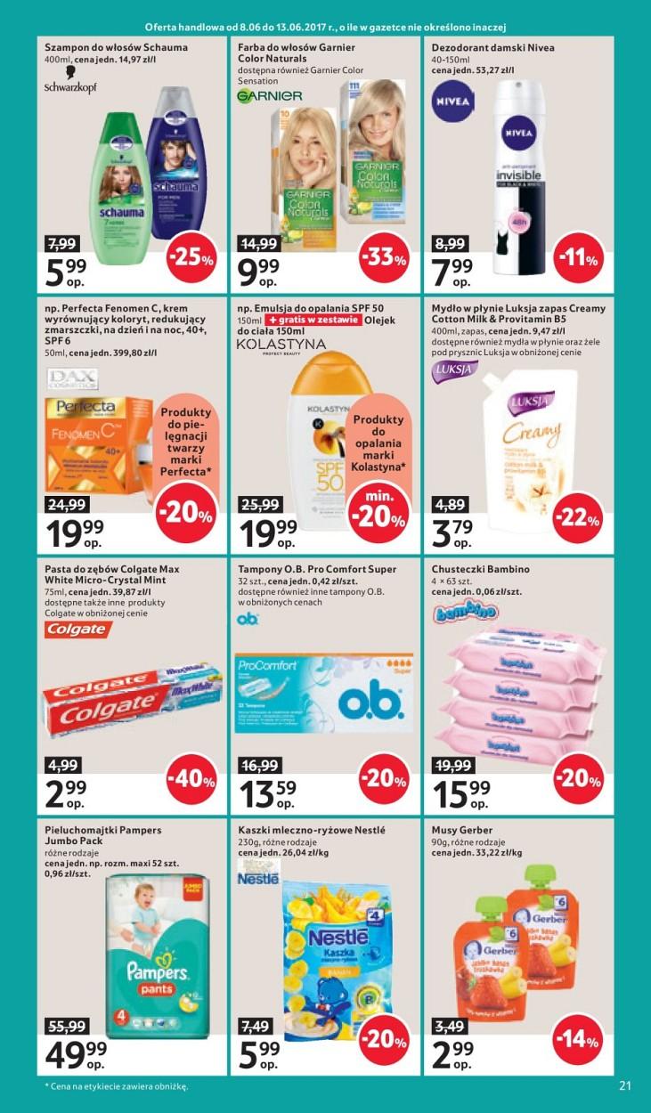 Gazetka promocyjna Tesco str. 21