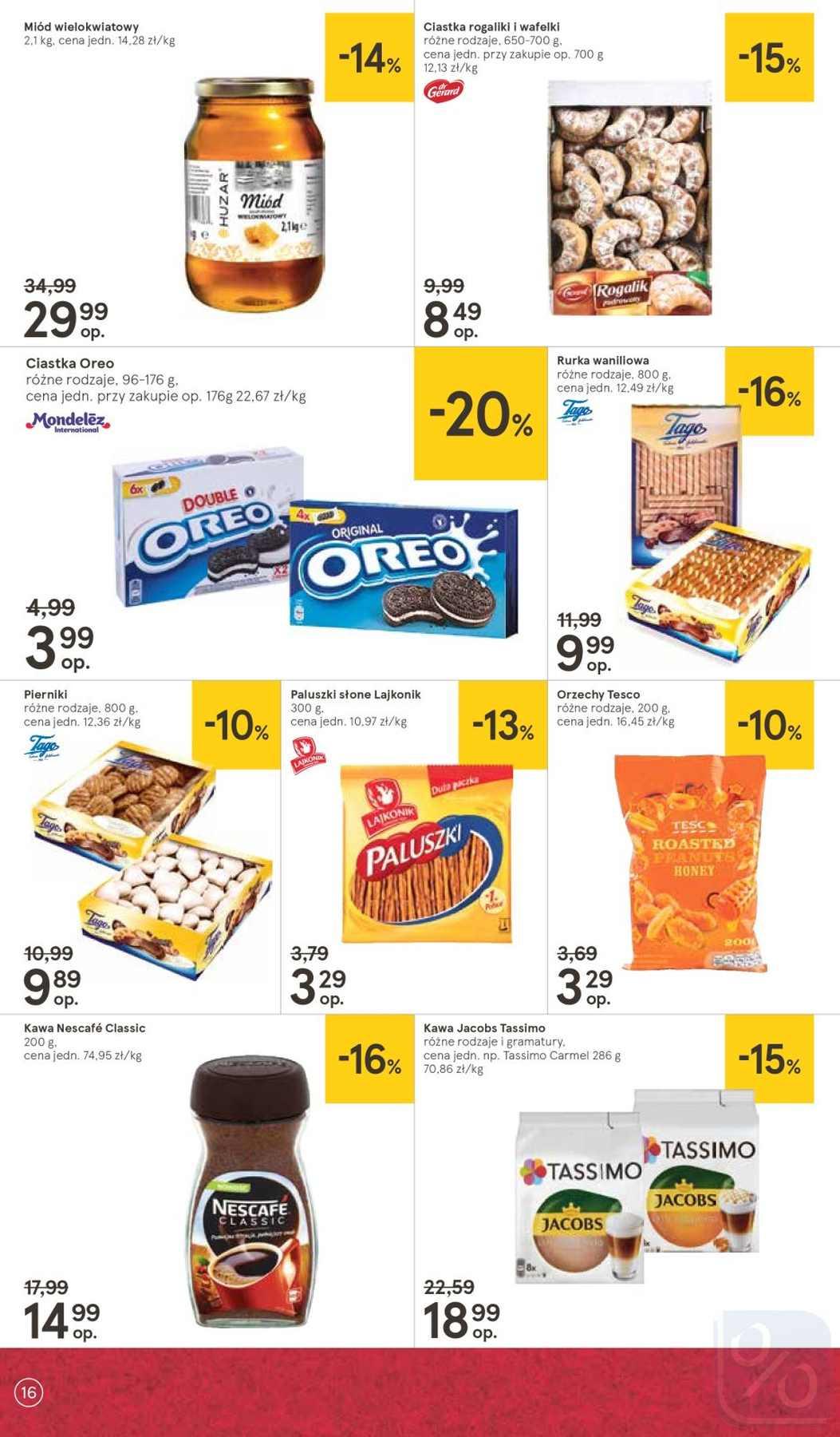 Gazetka promocyjna Tesco str. 16