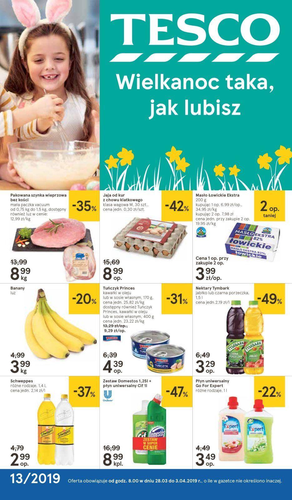 Gazetka promocyjna Tesco str. 1