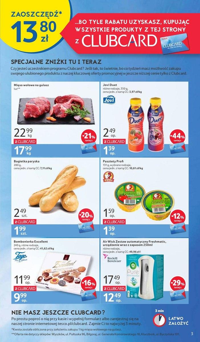 Gazetka promocyjna Tesco str. 3