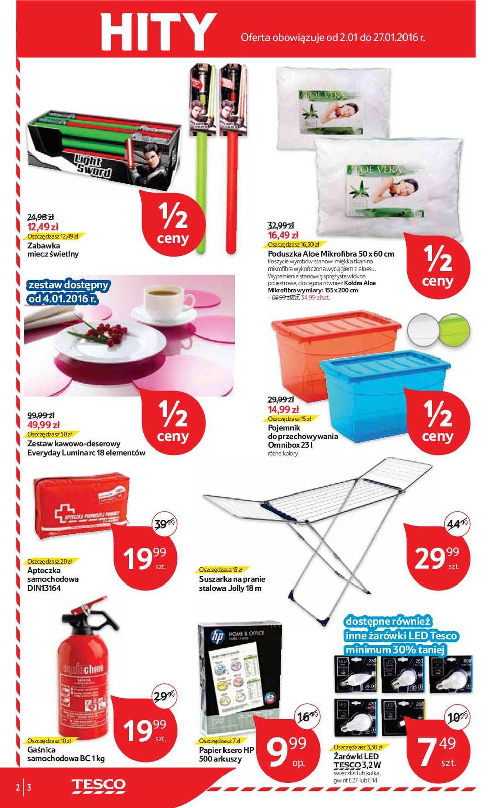 Gazetka promocyjna Tesco str. 2