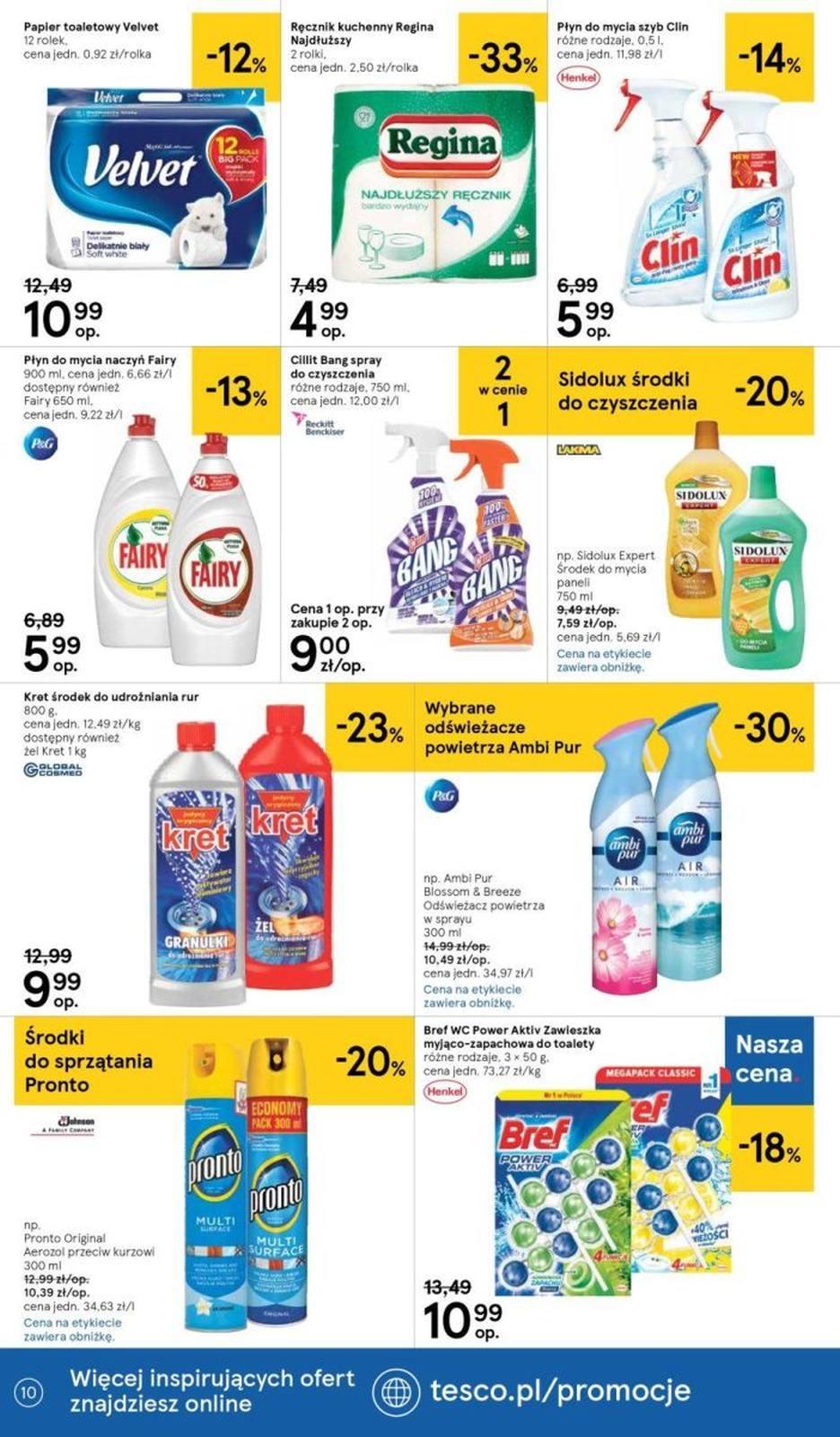 Gazetka promocyjna Tesco str. 10