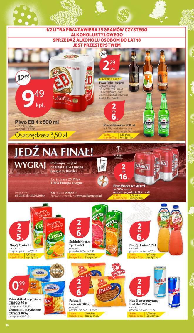 Gazetka promocyjna Tesco str. 14