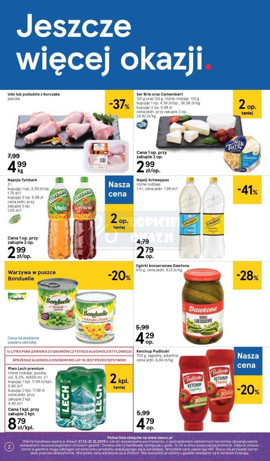 Gazetka promocyjna Tesco str. 2