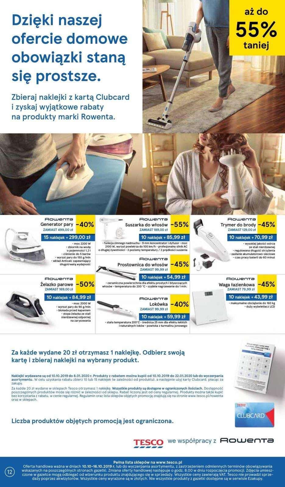 Gazetka promocyjna Tesco str. 12