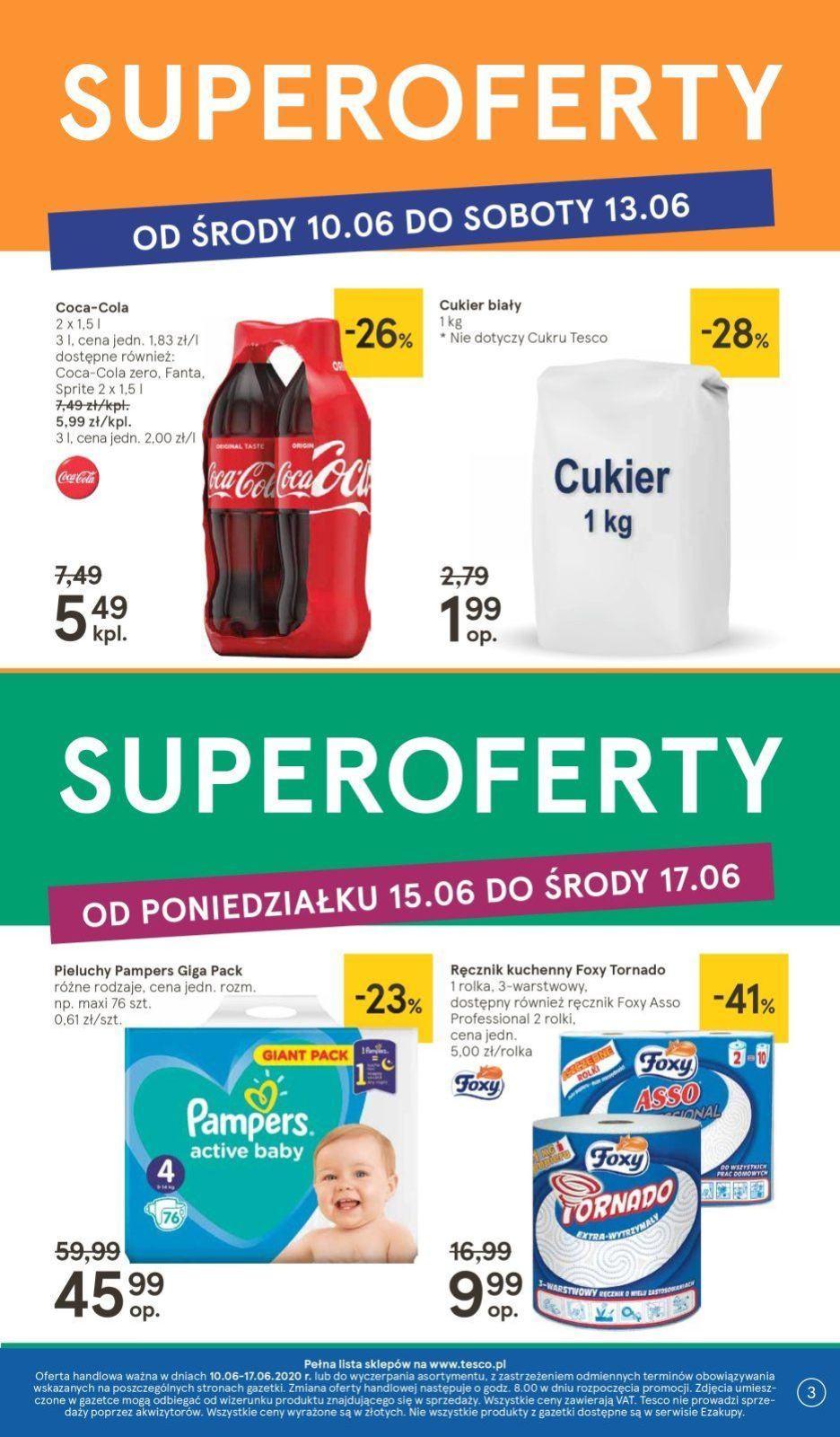 Gazetka promocyjna Tesco str. 3