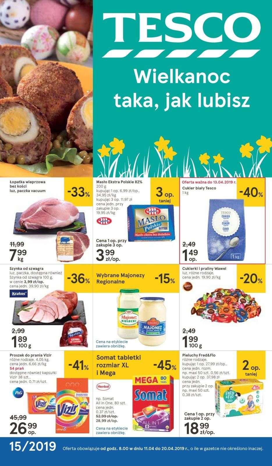 Gazetka promocyjna Tesco str. 1