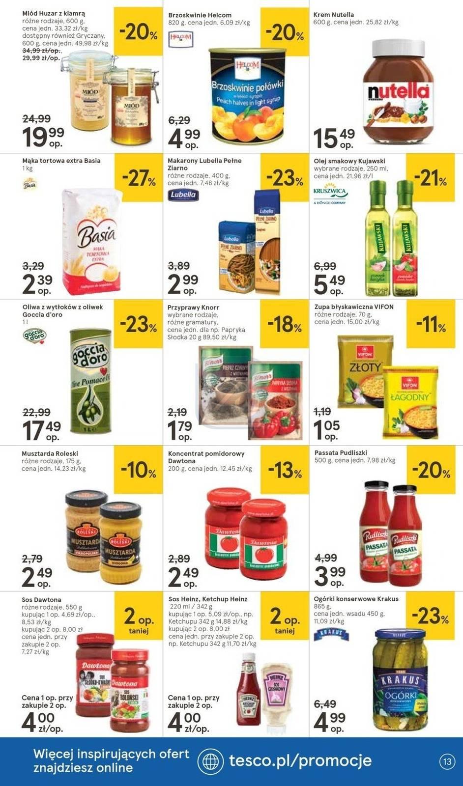 Gazetka promocyjna Tesco str. 13