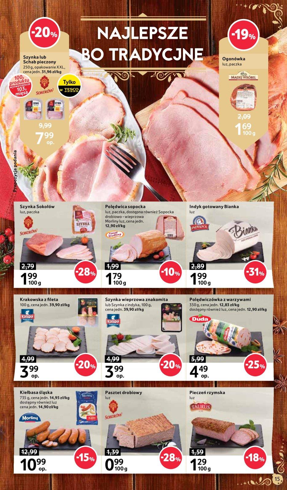 Gazetka promocyjna Tesco str. 15