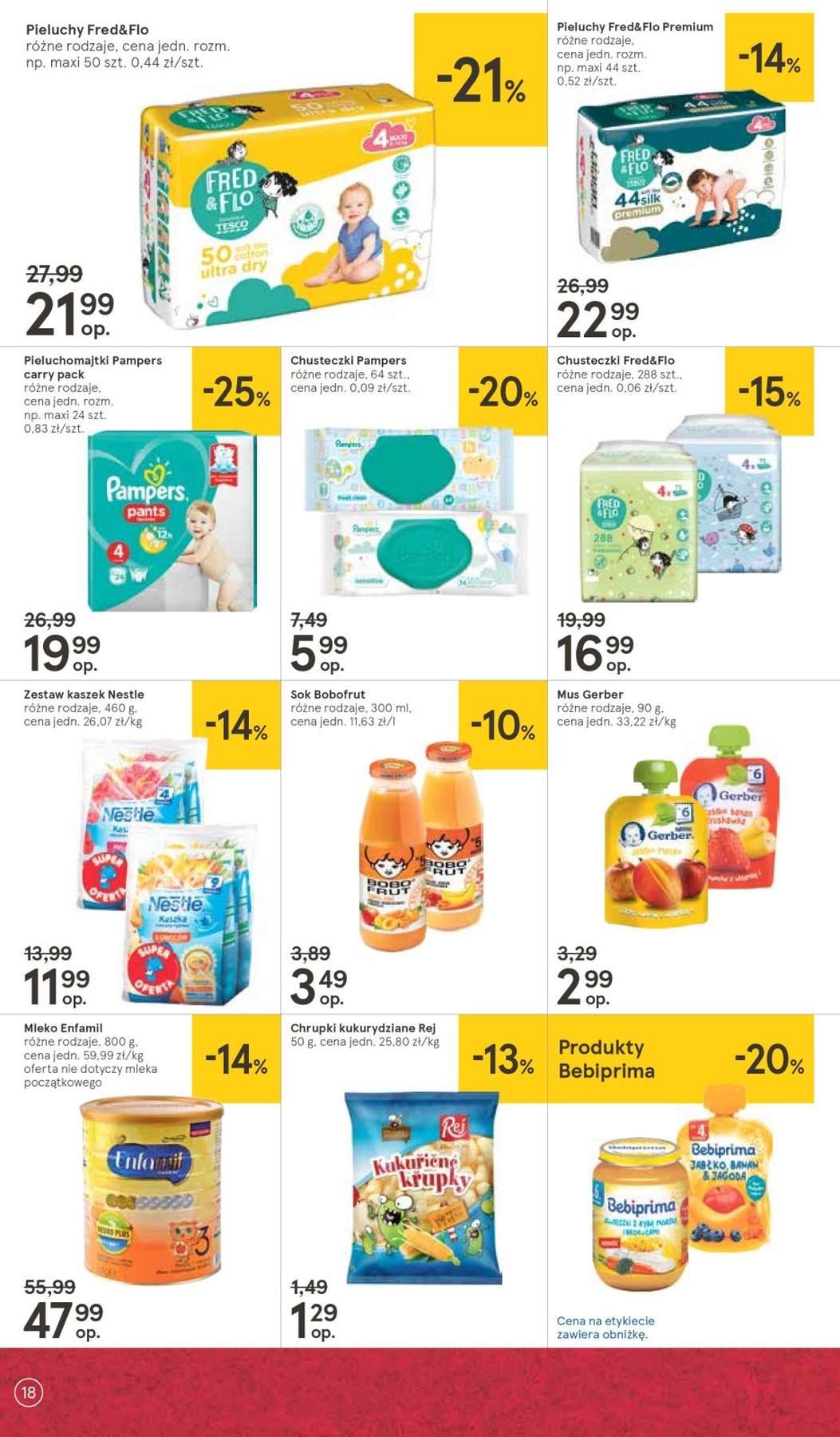 Gazetka promocyjna Tesco str. 18