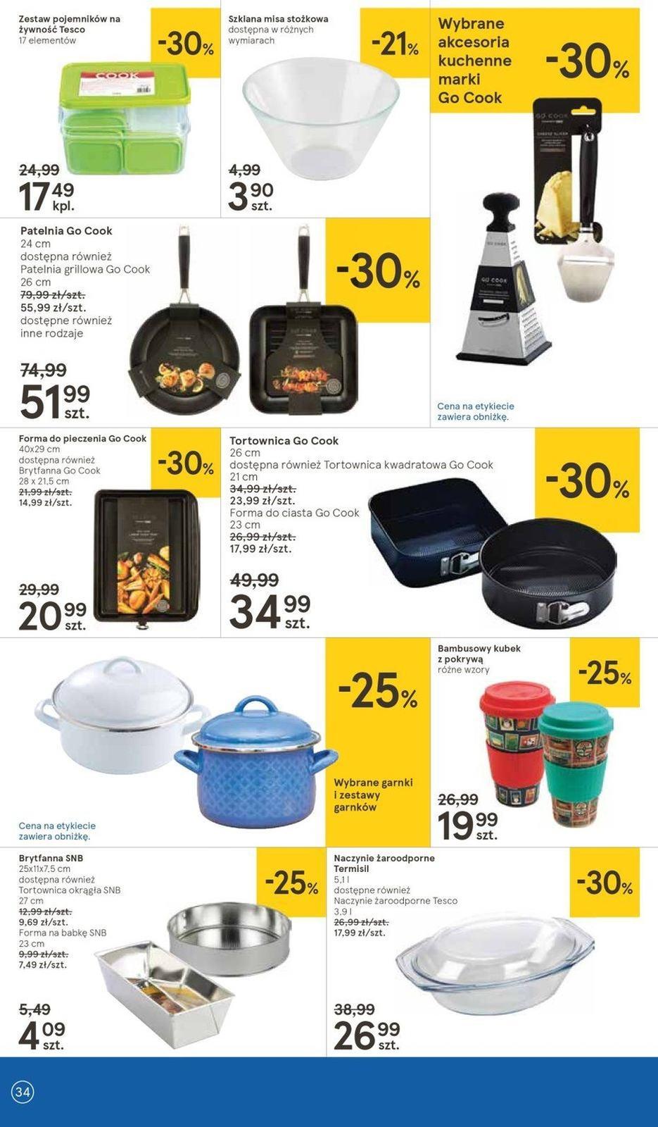 Gazetka promocyjna Tesco str. 34
