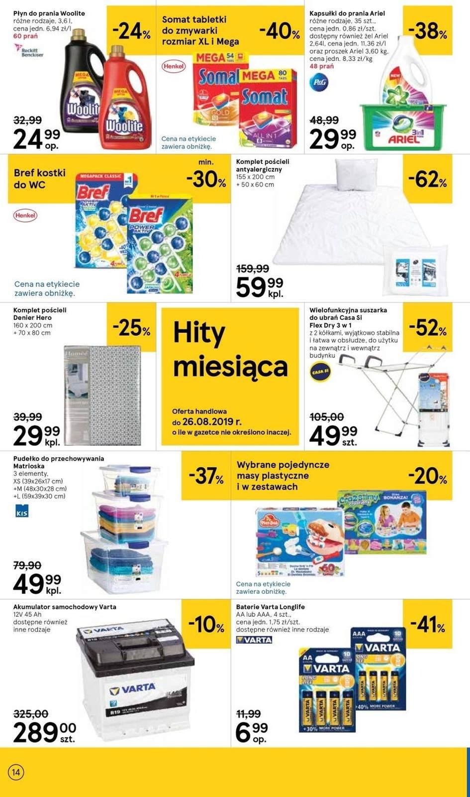 Gazetka promocyjna Tesco str. 14