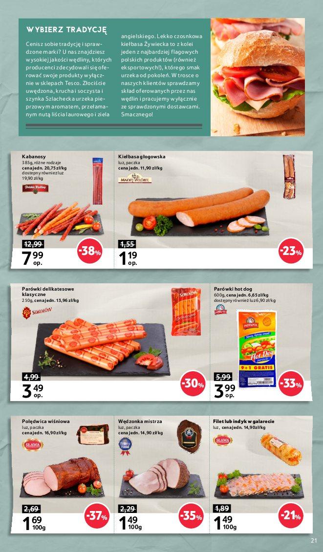 Gazetka promocyjna Tesco str. 21