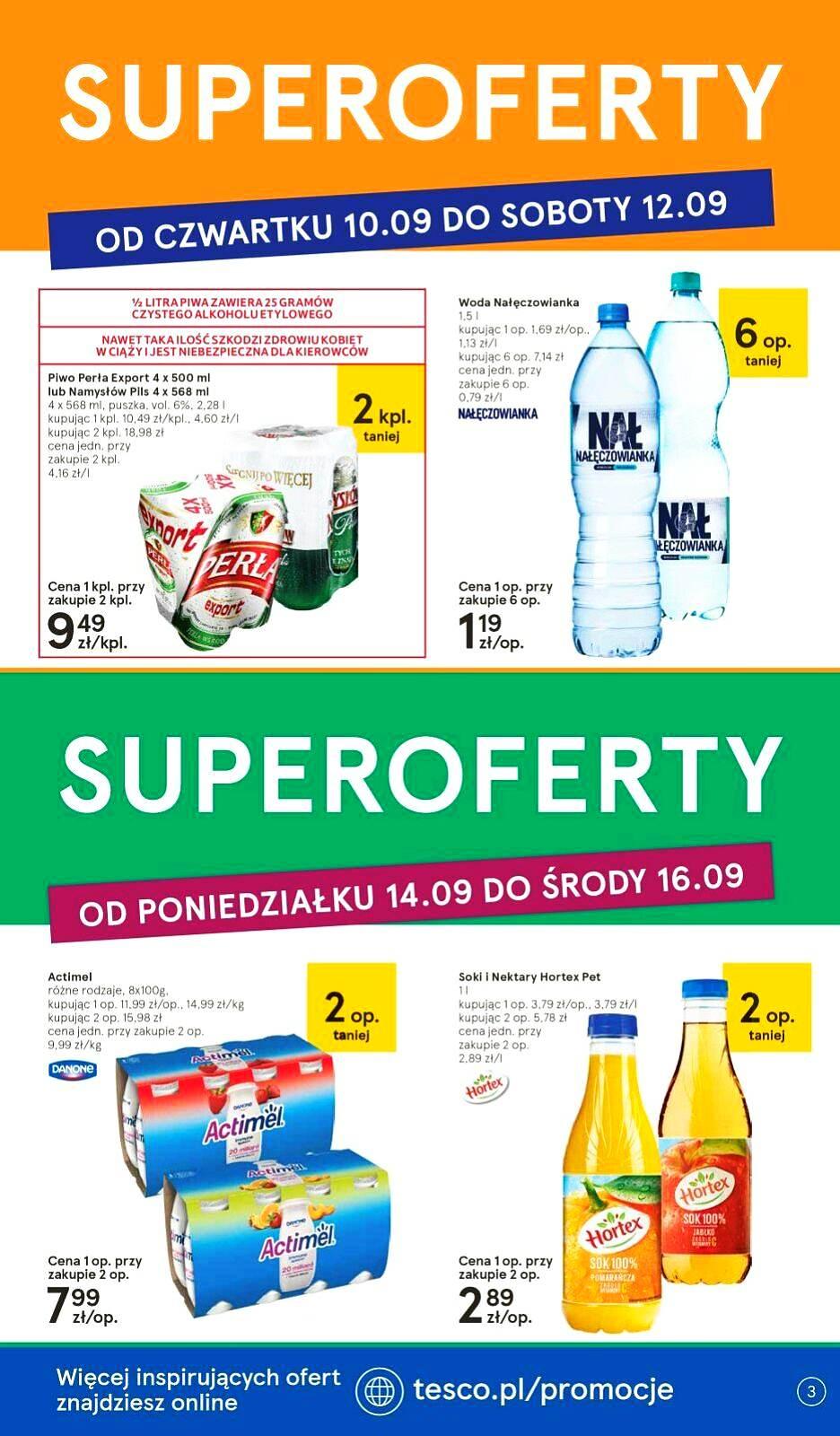 Gazetka promocyjna Tesco str. 3