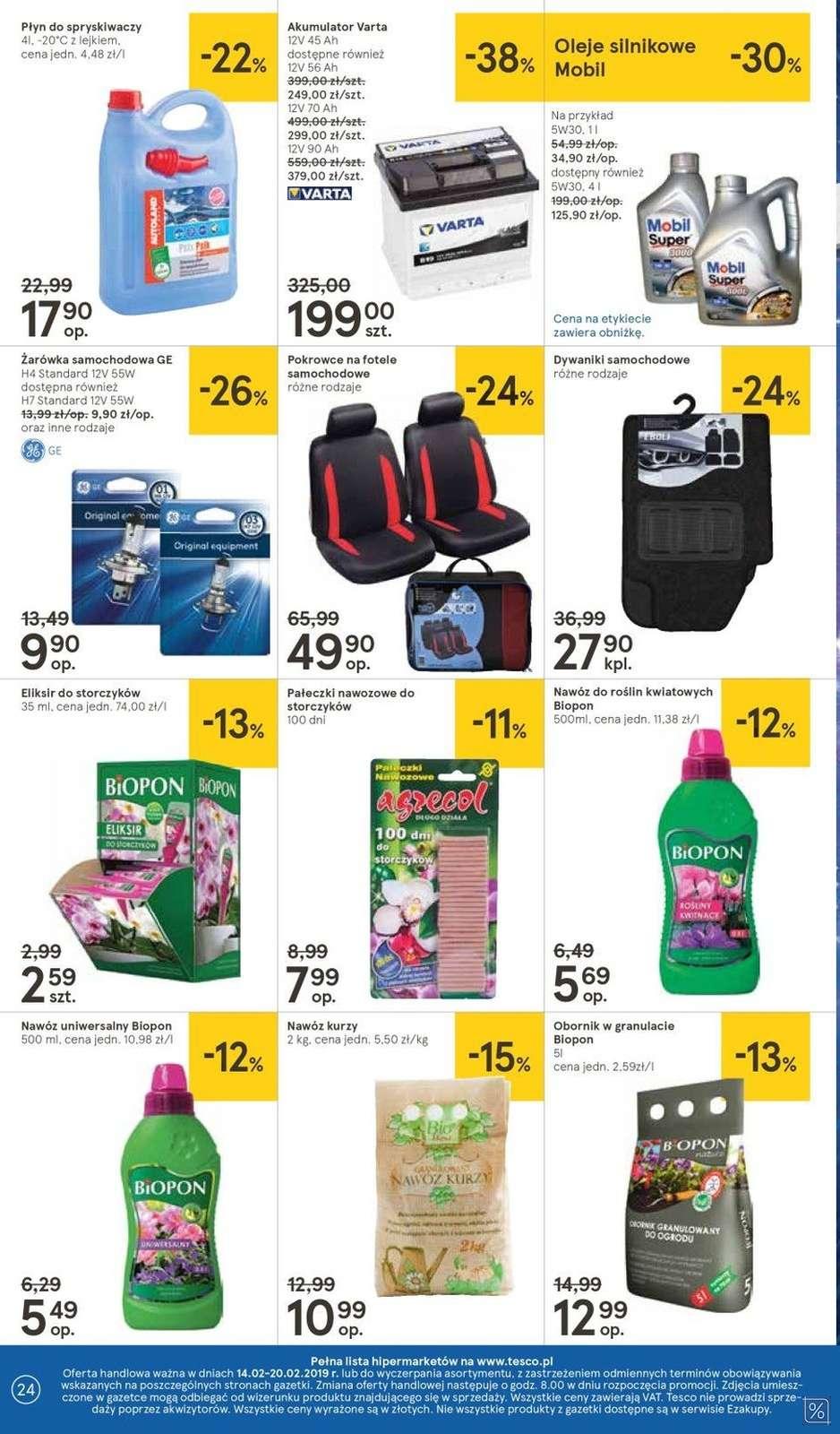 Gazetka promocyjna Tesco str. 24