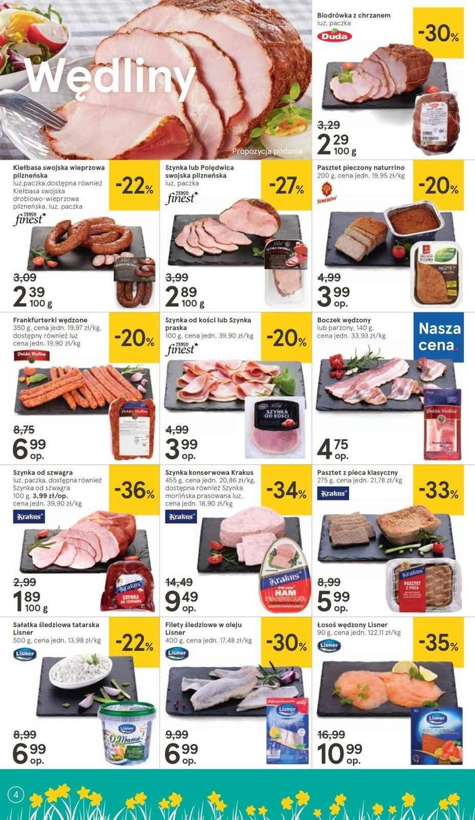 Gazetka promocyjna Tesco str. 4