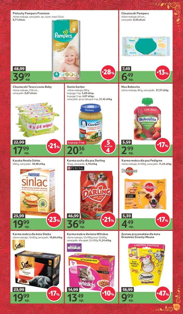 Gazetka promocyjna Tesco str. 45