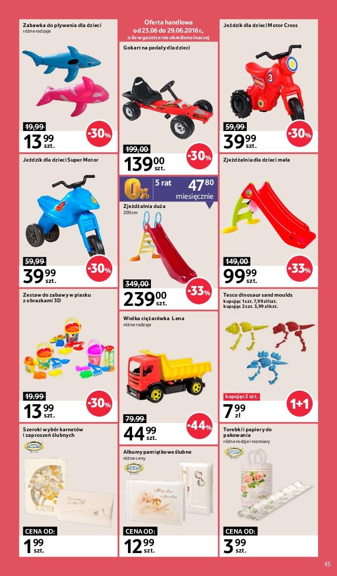 Gazetka promocyjna Tesco str. 45