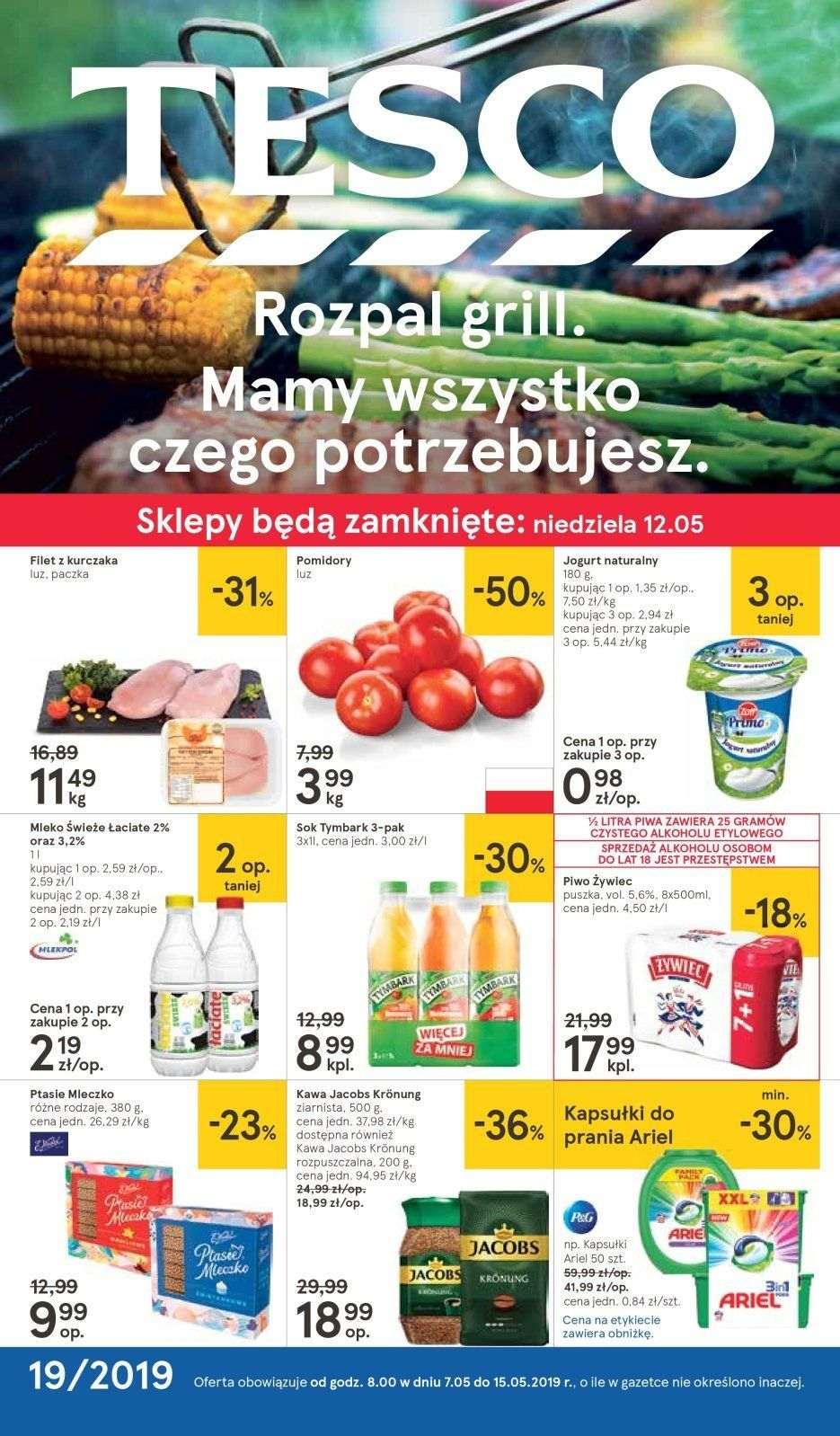 Gazetka promocyjna Tesco str. 1