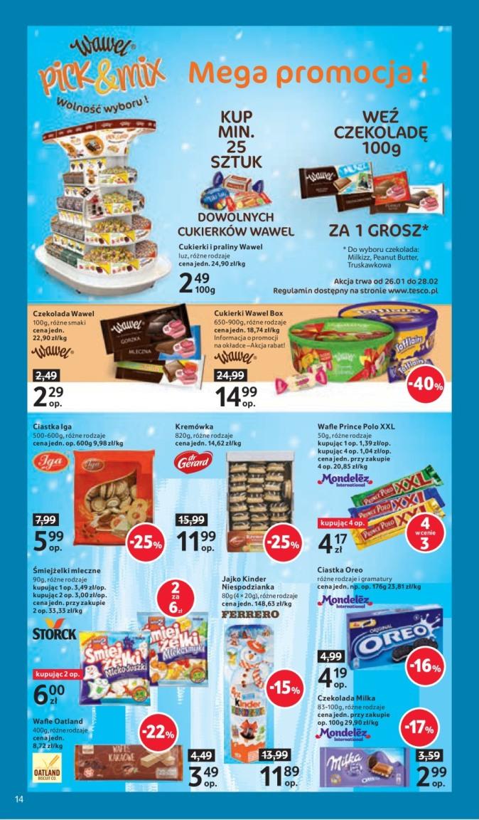 Gazetka promocyjna Tesco str. 14
