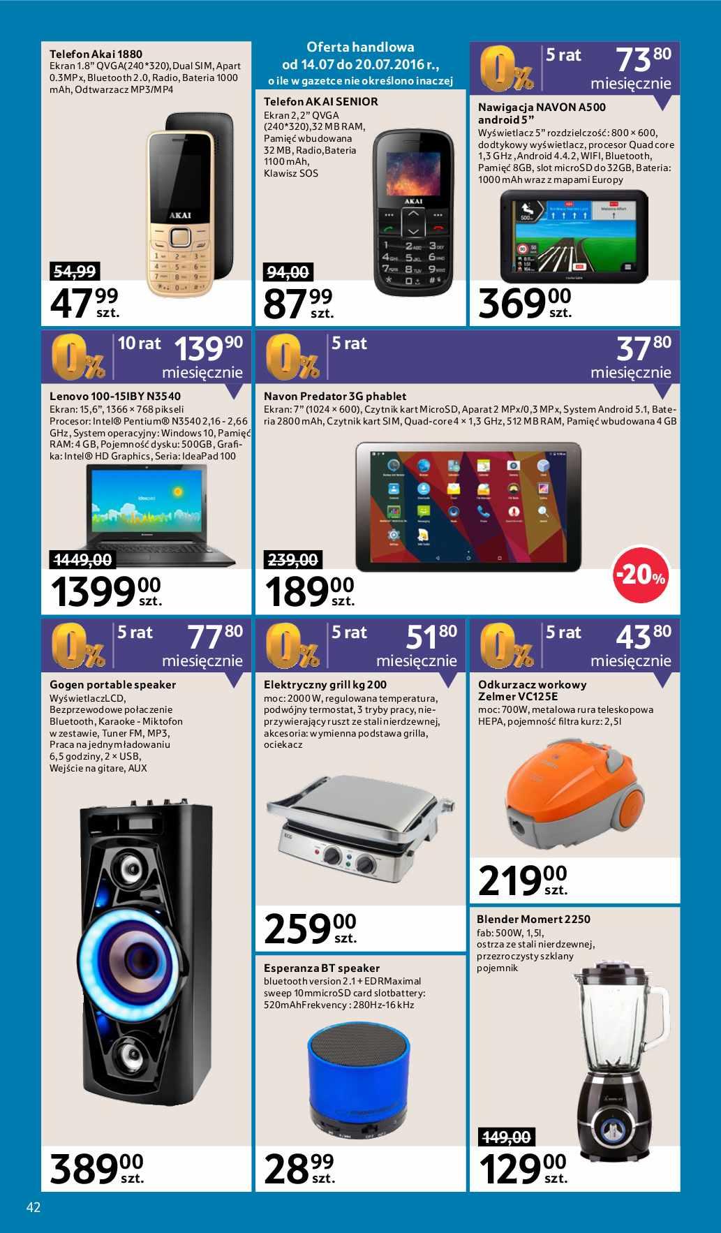 Gazetka promocyjna Tesco str. 42