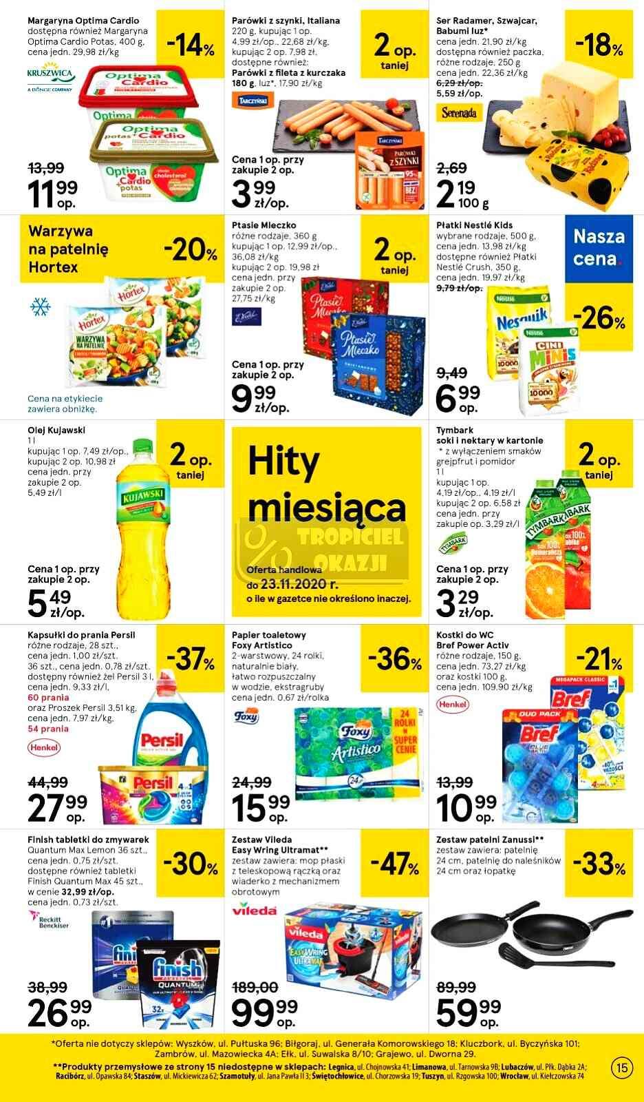 Gazetka promocyjna Tesco str. 15