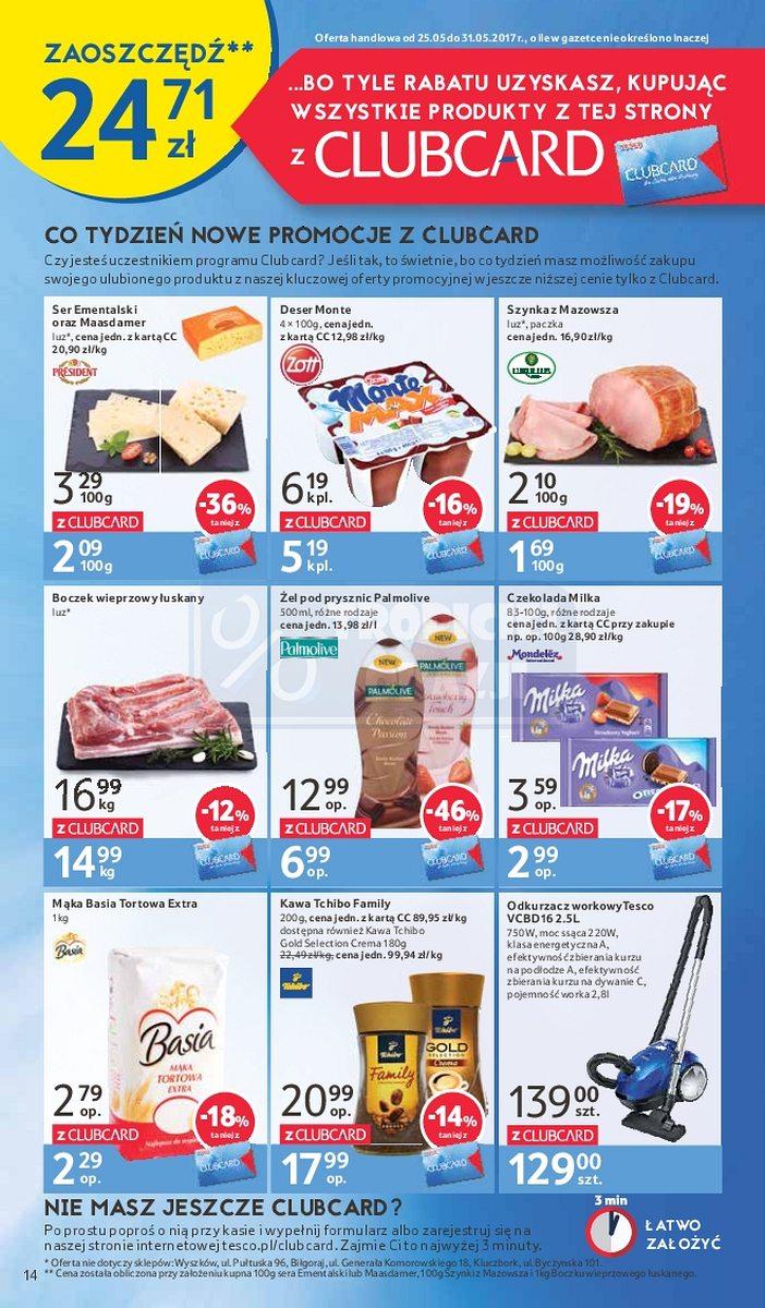 Gazetka promocyjna Tesco str. 14
