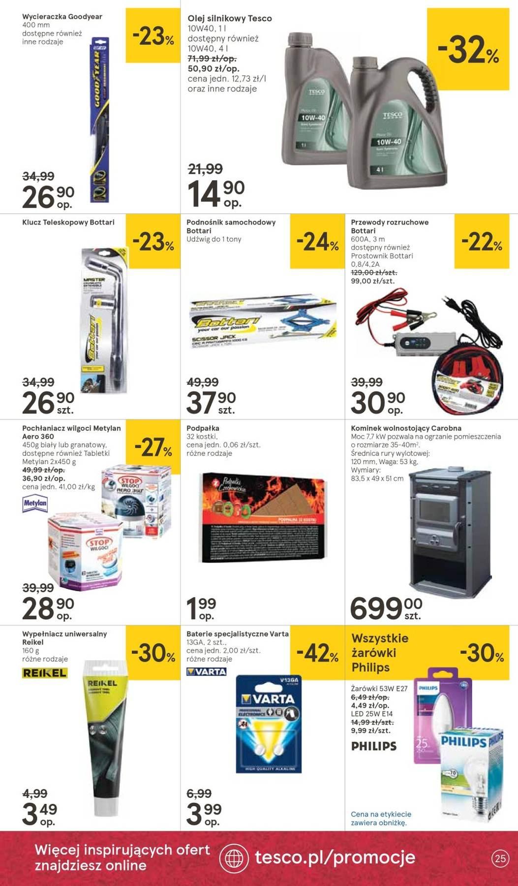 Gazetka promocyjna Tesco str. 25
