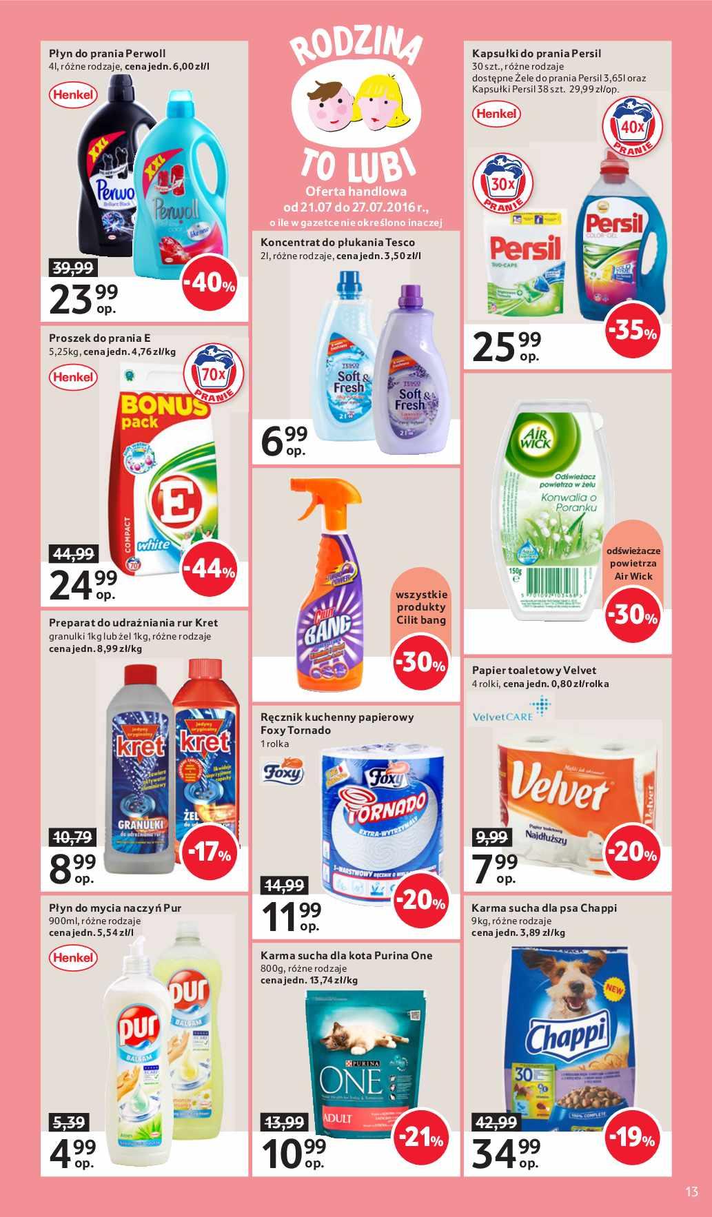 Gazetka promocyjna Tesco str. 13